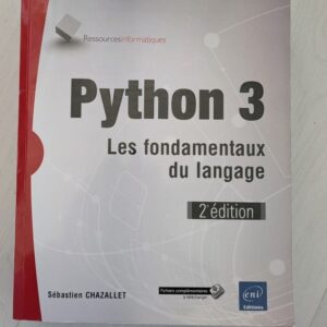 Python 3 les fondamentaux du langage